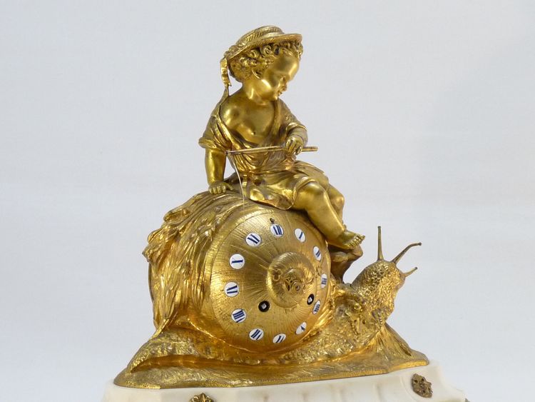 Napoleon III snail clock
