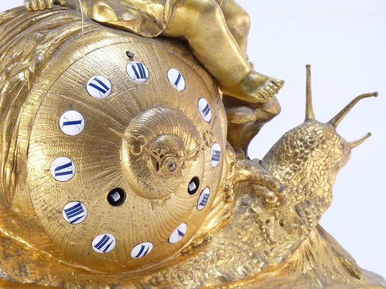 Napoleon III snail clock