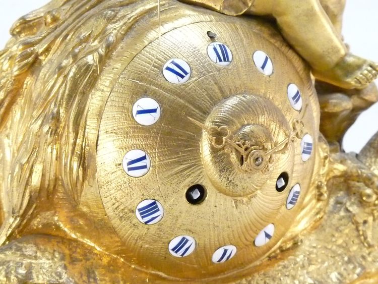 Napoleon III snail clock