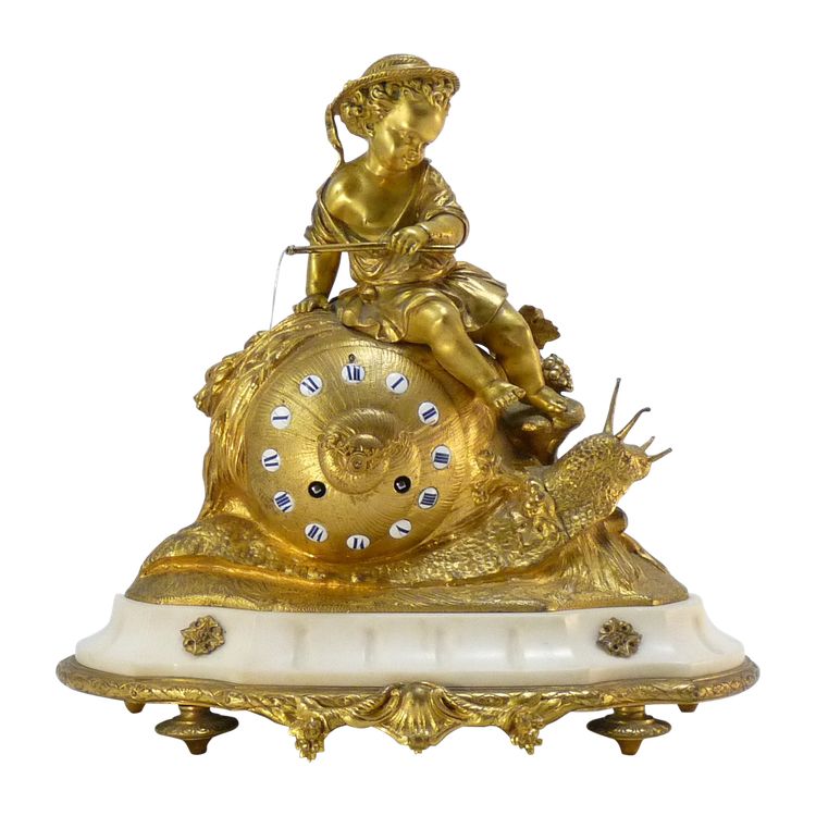 Napoleon III snail clock