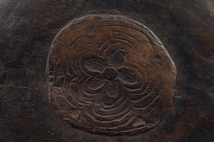 Boiken-Platte, Ozeanische Kunst, Stammeskunst, Erste Künste, Papua-Neuguinea, Skulptur