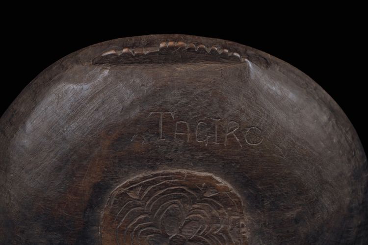 Boiken-Platte, Ozeanische Kunst, Stammeskunst, Erste Künste, Papua-Neuguinea, Skulptur