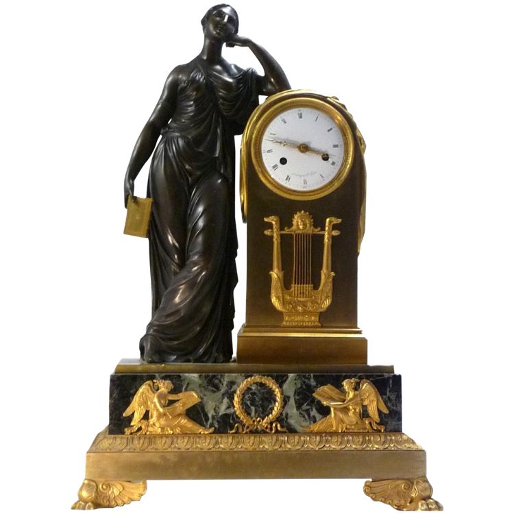 58CM Clock signed Armingaud