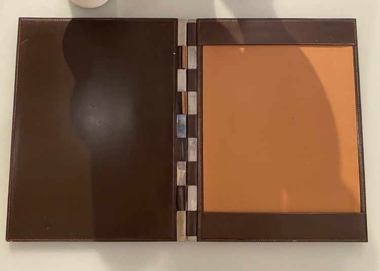 Hermès Dupré Lafon Leather Desk Pad circa 1940/50