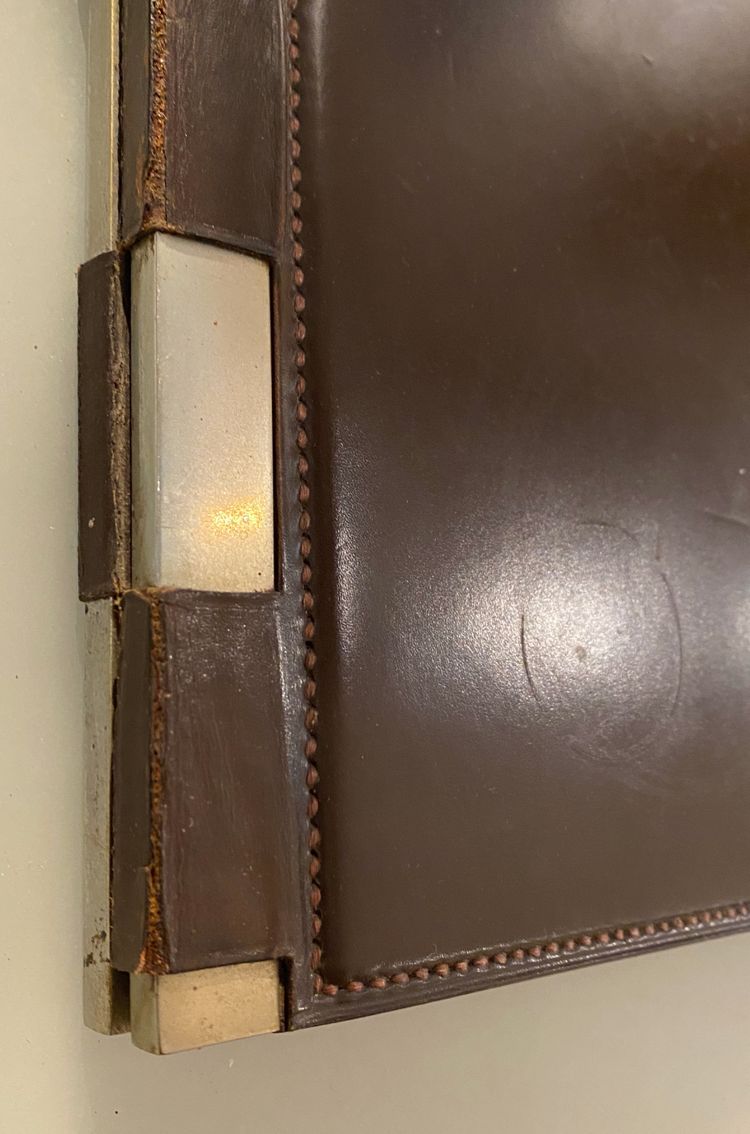 Hermès Dupré Lafon Leather Desk Pad circa 1940/50