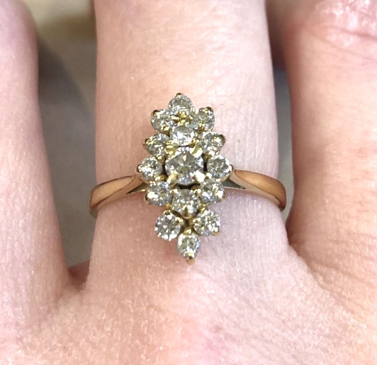 Anello di diamanti