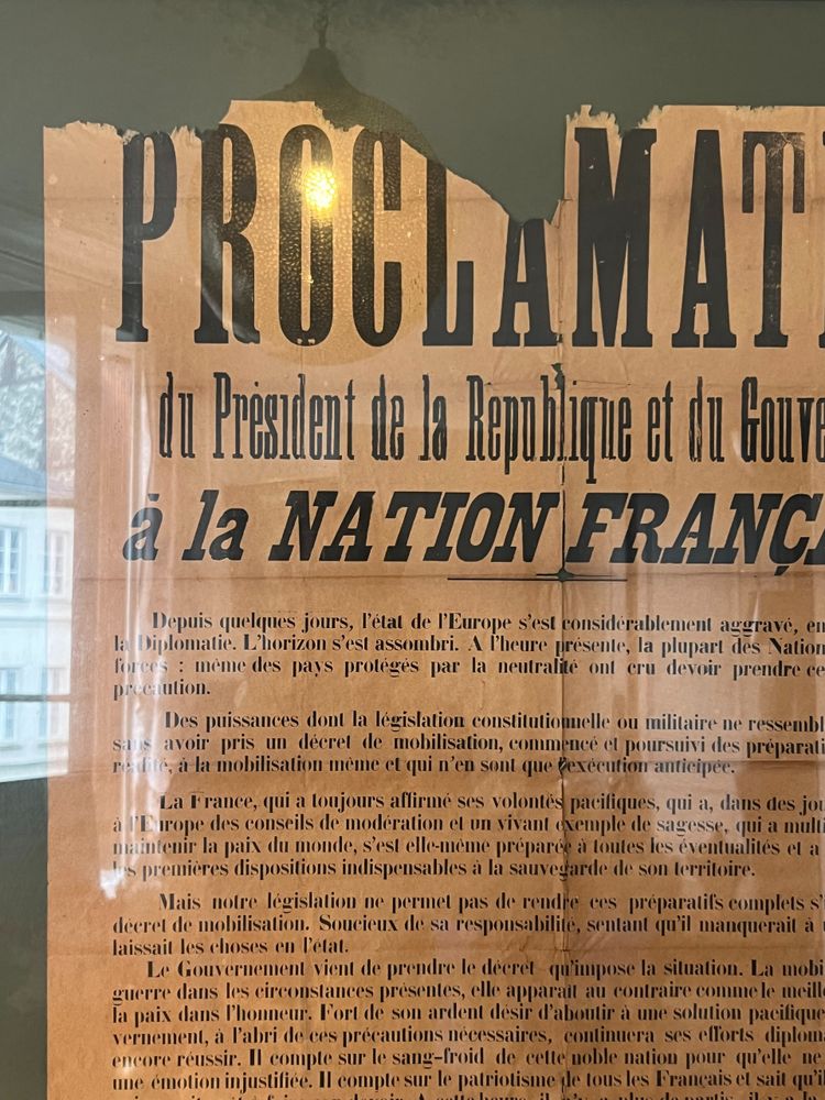 Proclamazione del Presidente della Repubblica, 1914