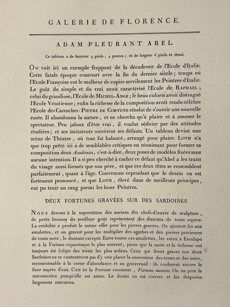 Adam weint um Abel, Carlo Lotti, Radierung