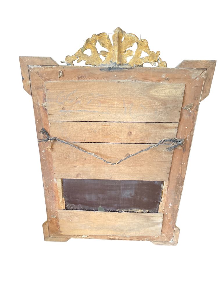 Large Gilded Mirror from the Napoleon III Period - 70cm X 100cm