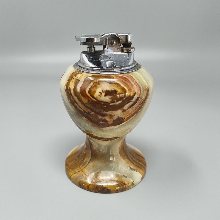 Wunderschönes Raucherset aus Onyx aus den 1960ern. Hergestellt in Italien