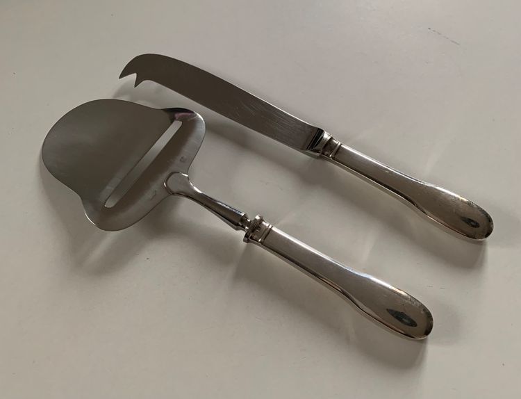 Couteau et pelle à fromage Christofle 