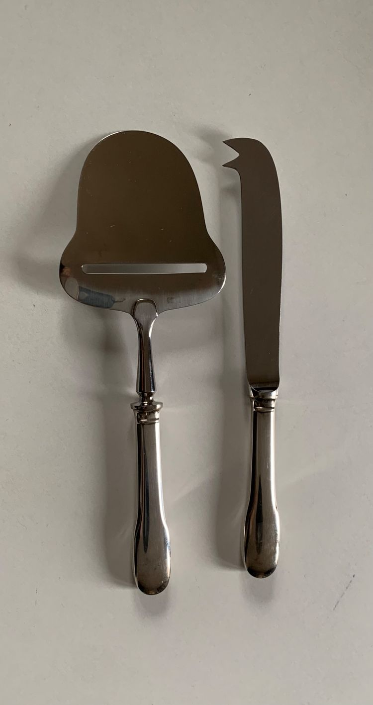 Couteau et pelle à fromage Christofle 