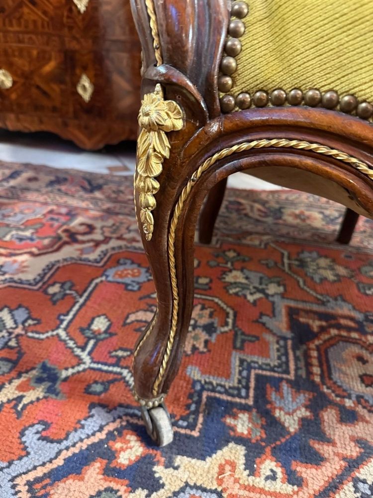 PAIR OF NAPOLEON III PERIOD ARMCHAIRS