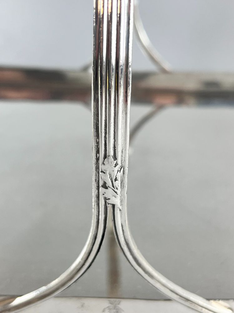 Christofle square dish holder
