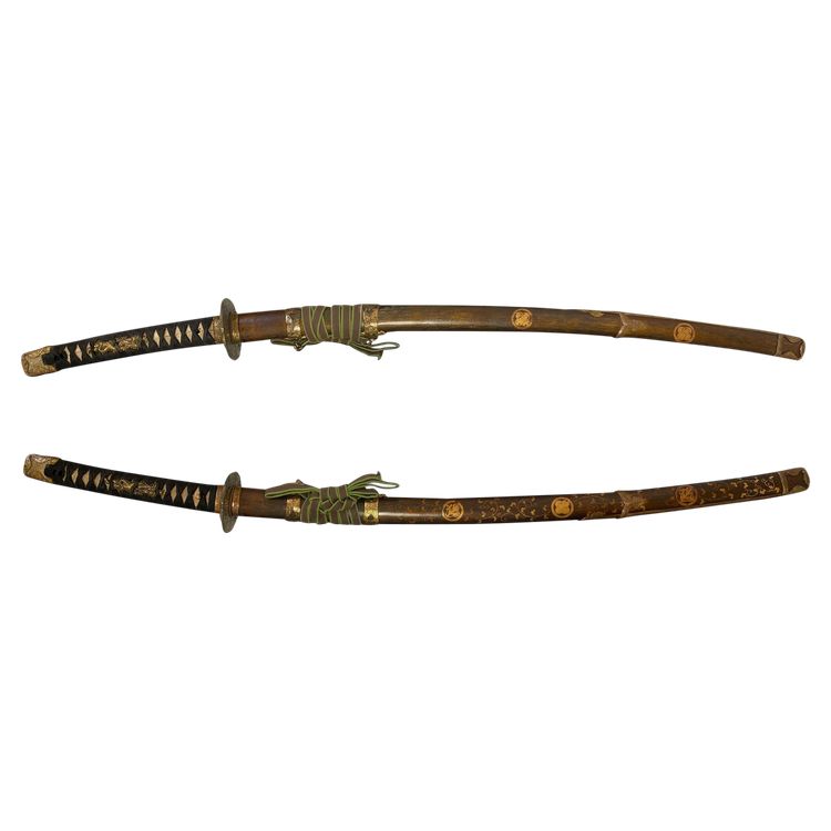 Spada giapponese, Katana con monte Itomaki-no-tachi Giappone epoca Muromachi per la lama.