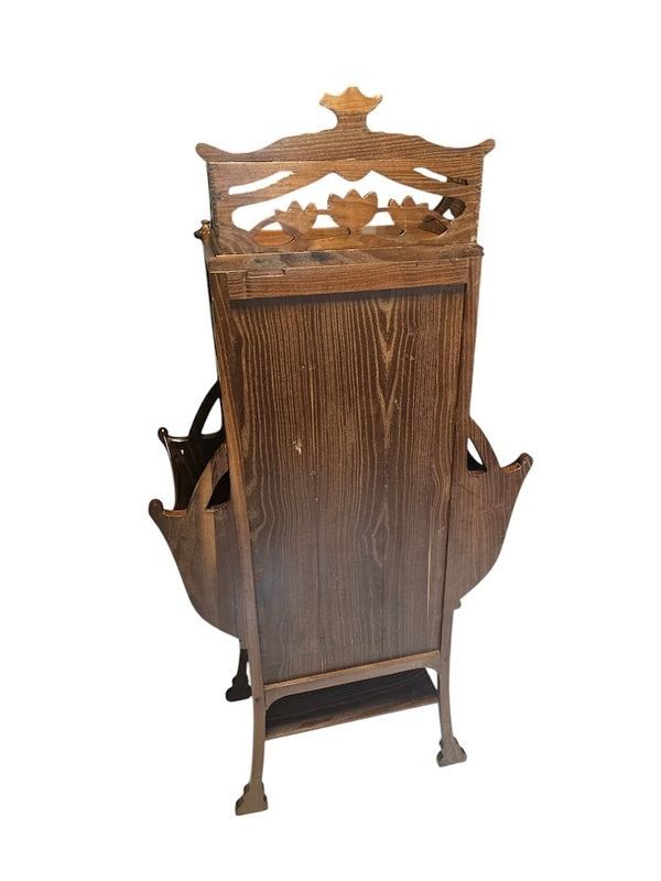 Maurice Alet Meuble d'Entre-deux art Nouveau "Aux Cigales"