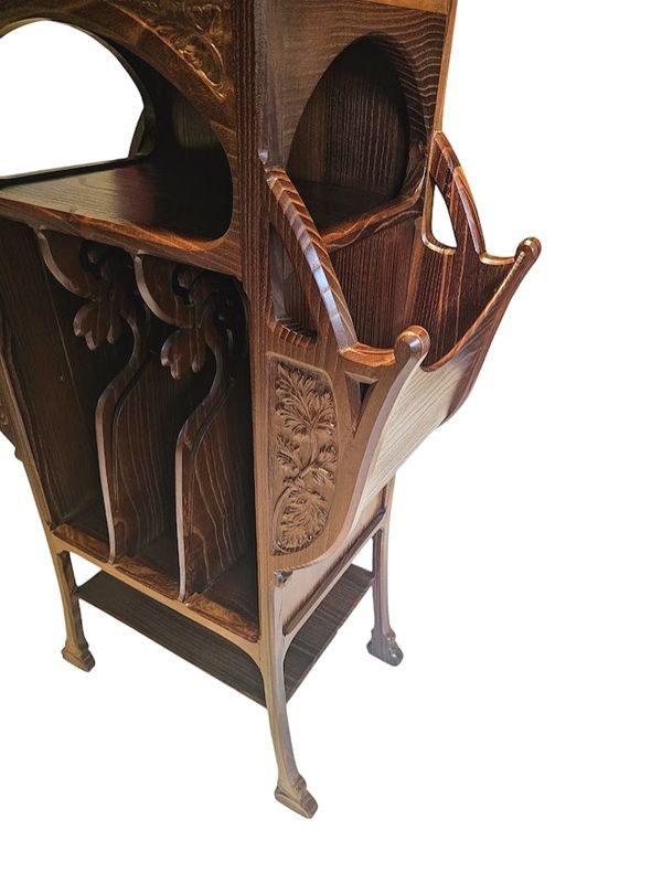 Maurice Alet Meuble d'Entre-deux art Nouveau "Aux Cigales"