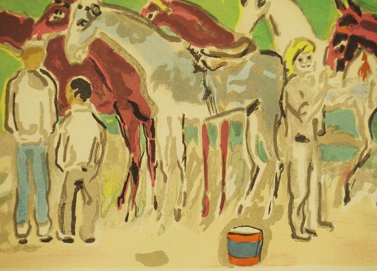 Polo Lithographie par Kees Van Dongen 