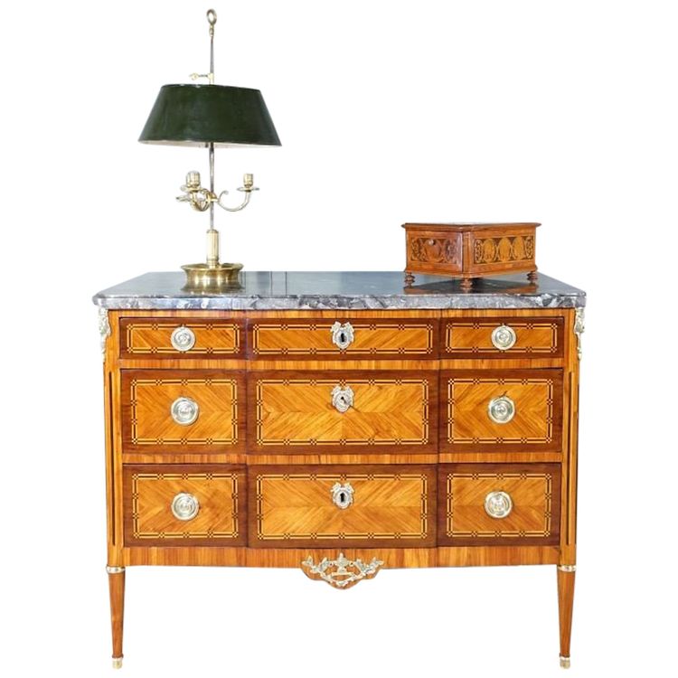 Commode Louis XVI Estampillée M. Ohneberg