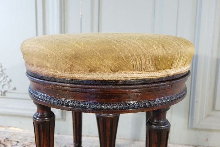Tabouret De Piano De Style Louis XVI