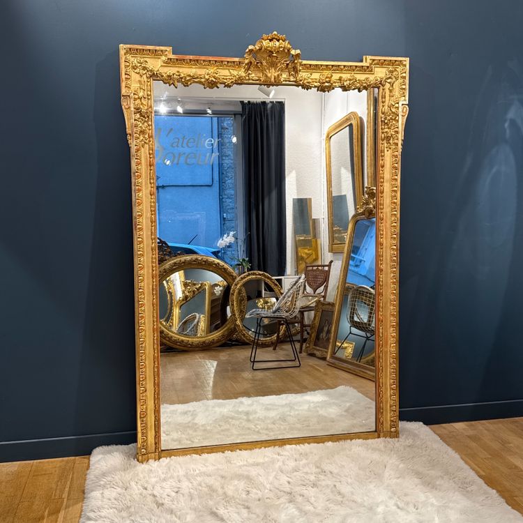 Louis XVI- XIXth mirror Ref. 601 / 130/136 X 195