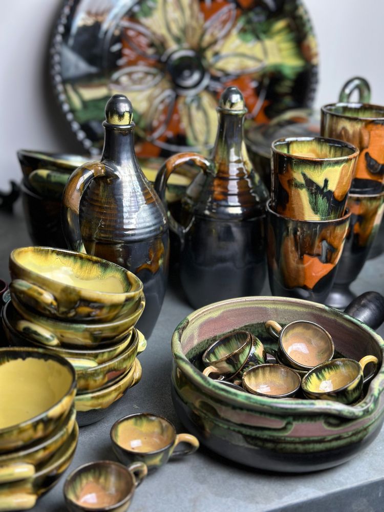 André Chaudemanche dinner service 1960 (131 pieces)