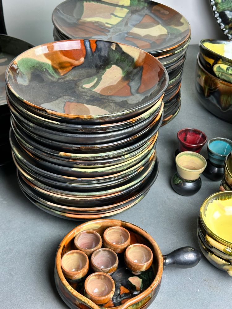 André Chaudemanche dinner service 1960 (131 pieces)