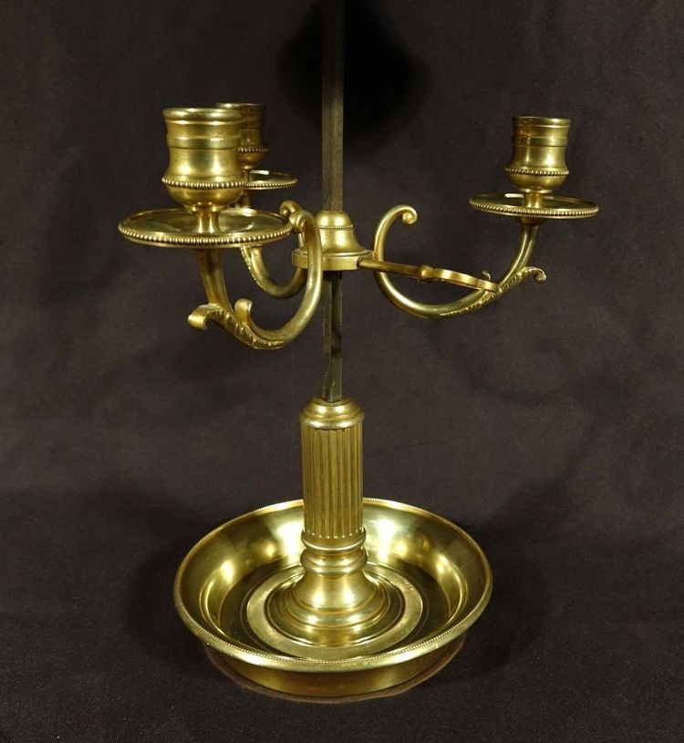 Lampe Bouillotte En Bronze De Style Louis XVI