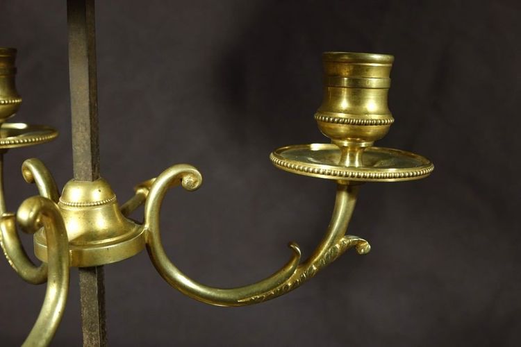 Lampe Bouillotte En Bronze De Style Louis XVI