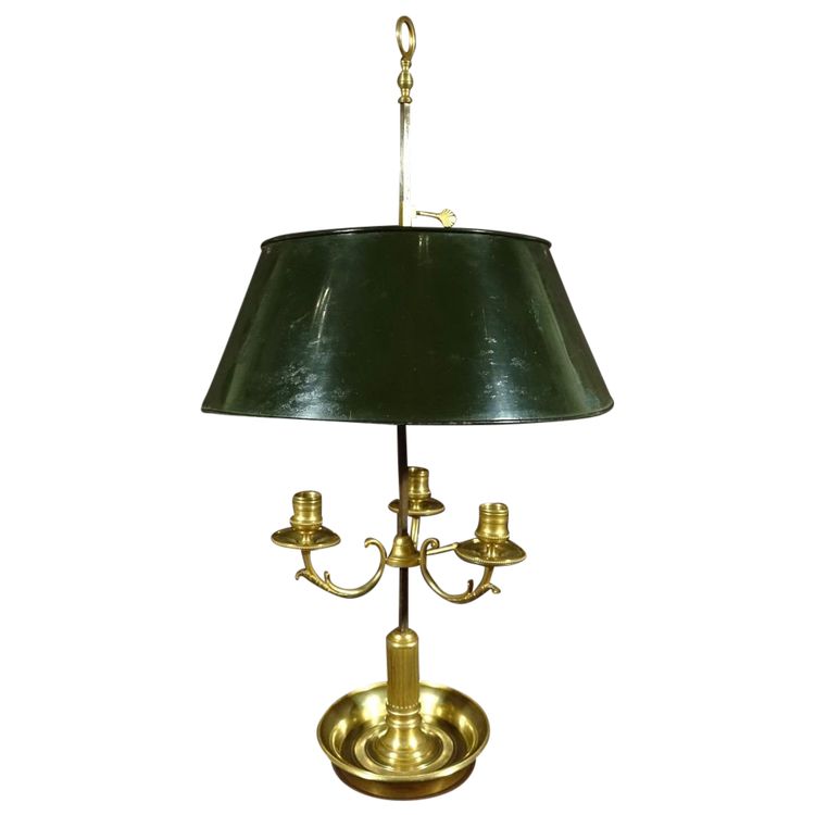 Lampe Bouillotte En Bronze De Style Louis XVI