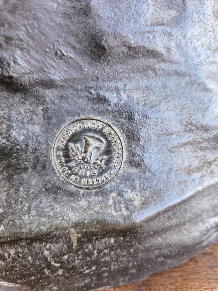 E Picault, Persée ou la naissance de Pégase, Scultura firmata, fine XIX secolo
