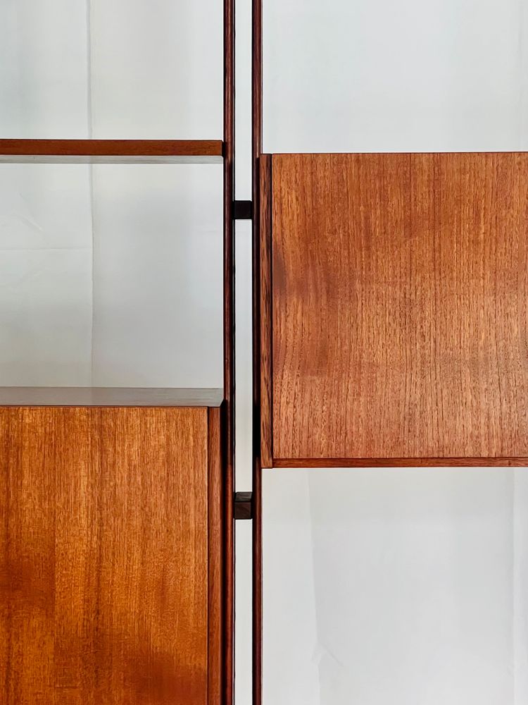 Modulares Bücherregal LB7 "Infinito" von Franco Albini für Poggi, Italien 1957