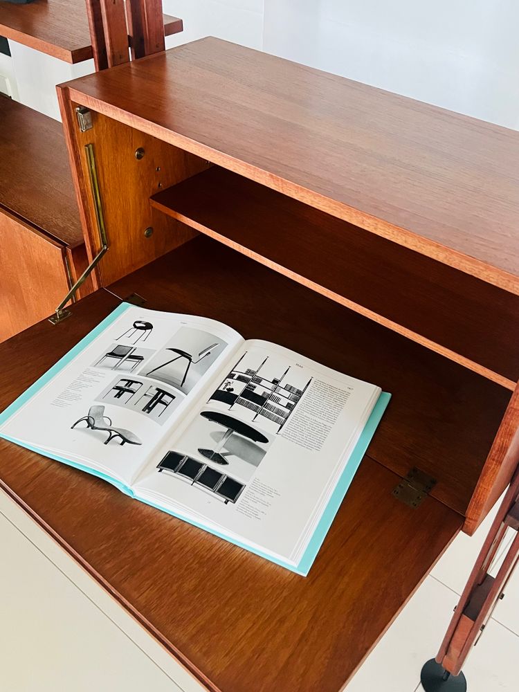 Modulares Bücherregal LB7 "Infinito" von Franco Albini für Poggi, Italien 1957