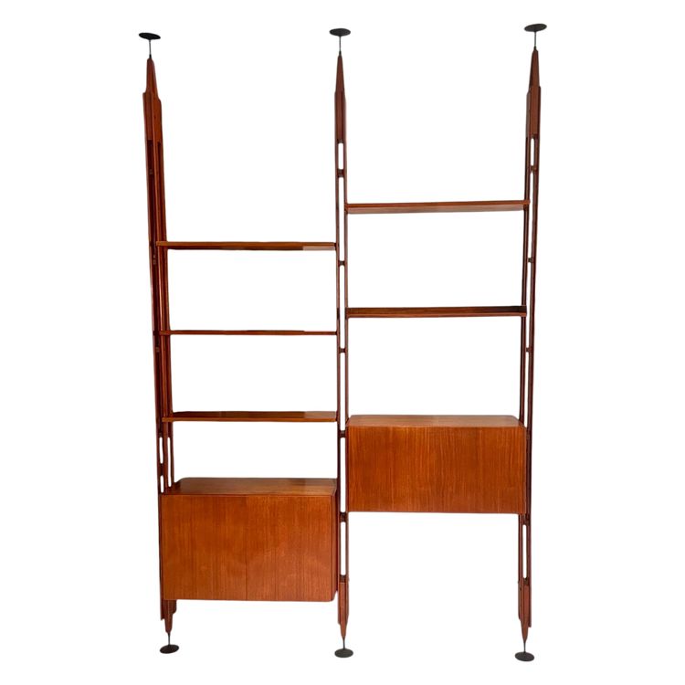 Modulares Bücherregal LB7 "Infinito" von Franco Albini für Poggi, Italien 1957