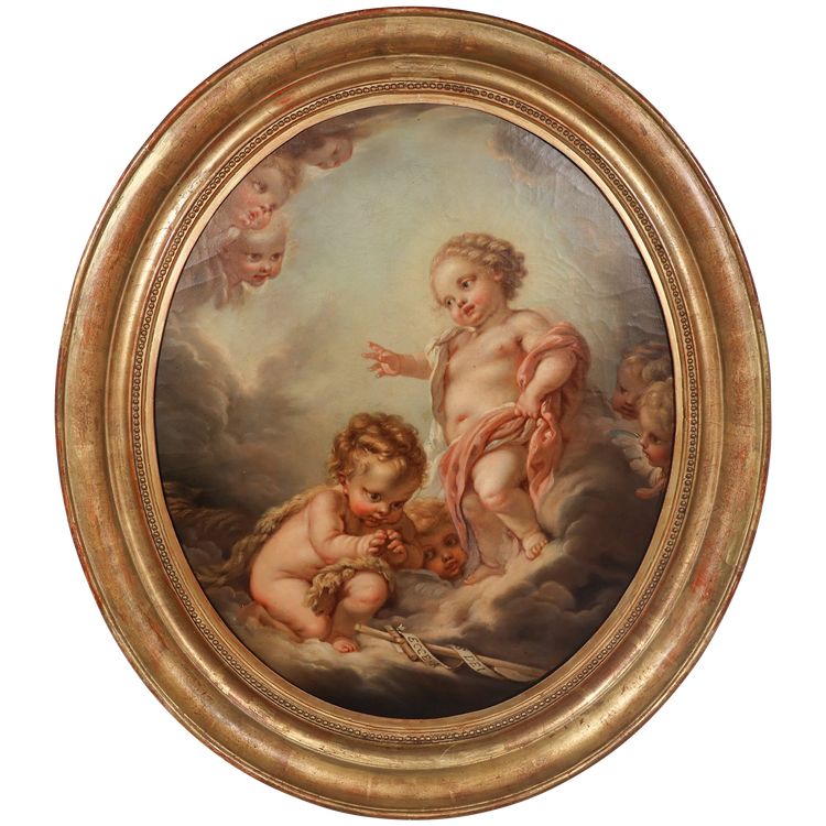 Gesù Bambino di François Boucher XIX secolo