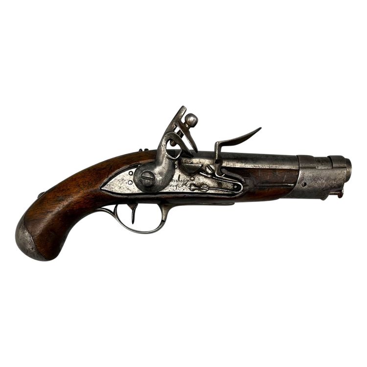 PISTOLA DELLA GENDARMERIA Modello An IX, Manufacture Nationale de Maubeuge - Francia - XIX secolo
