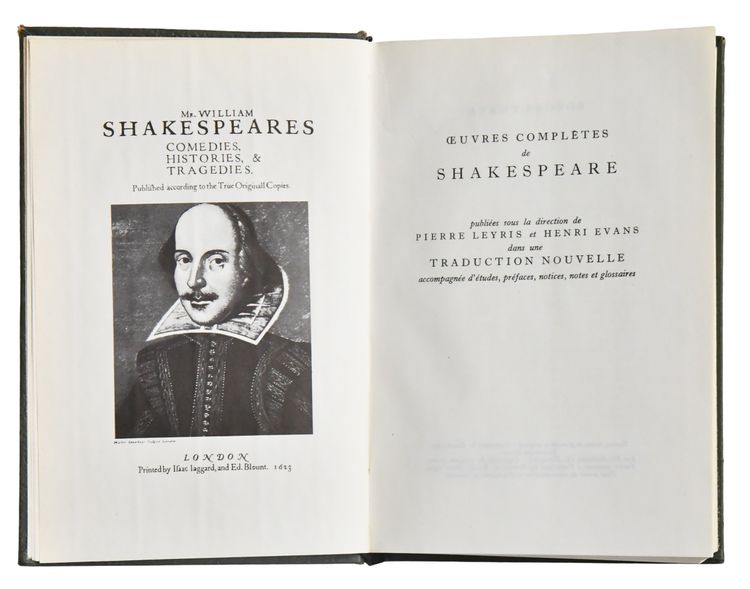 Œuvres complètes bilingue de Shakespeare en 12 volumes - Club français du Livre, 1962