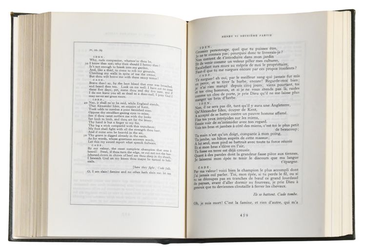 Œuvres complètes bilingue de Shakespeare en 12 volumes - Club français du Livre, 1962