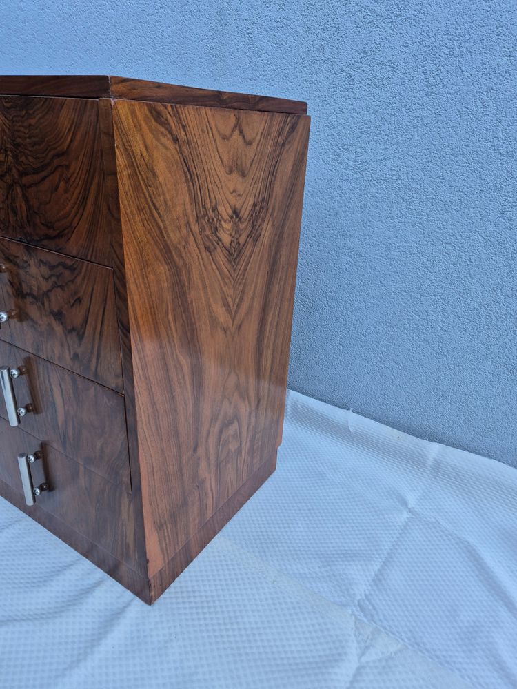 Modernistische Art-Deco-Truhe circa 1930