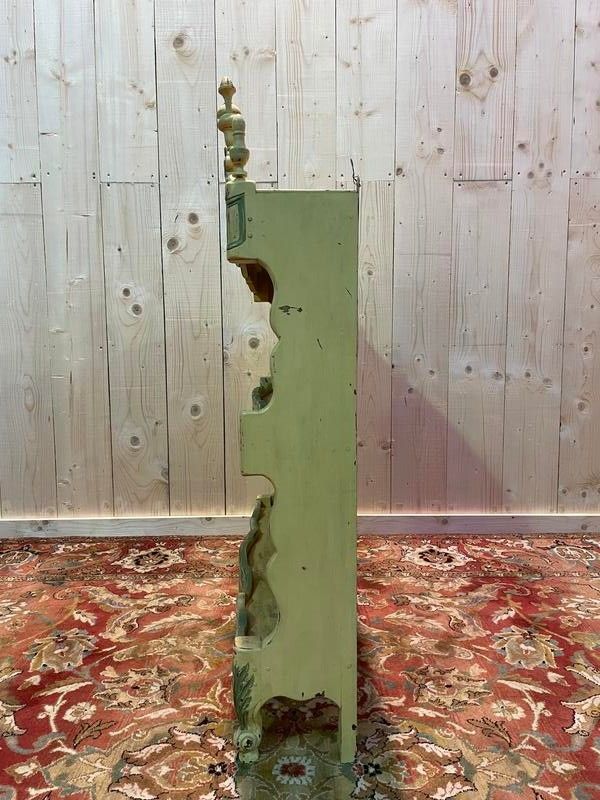 Estanier provençale en bois réchampi 