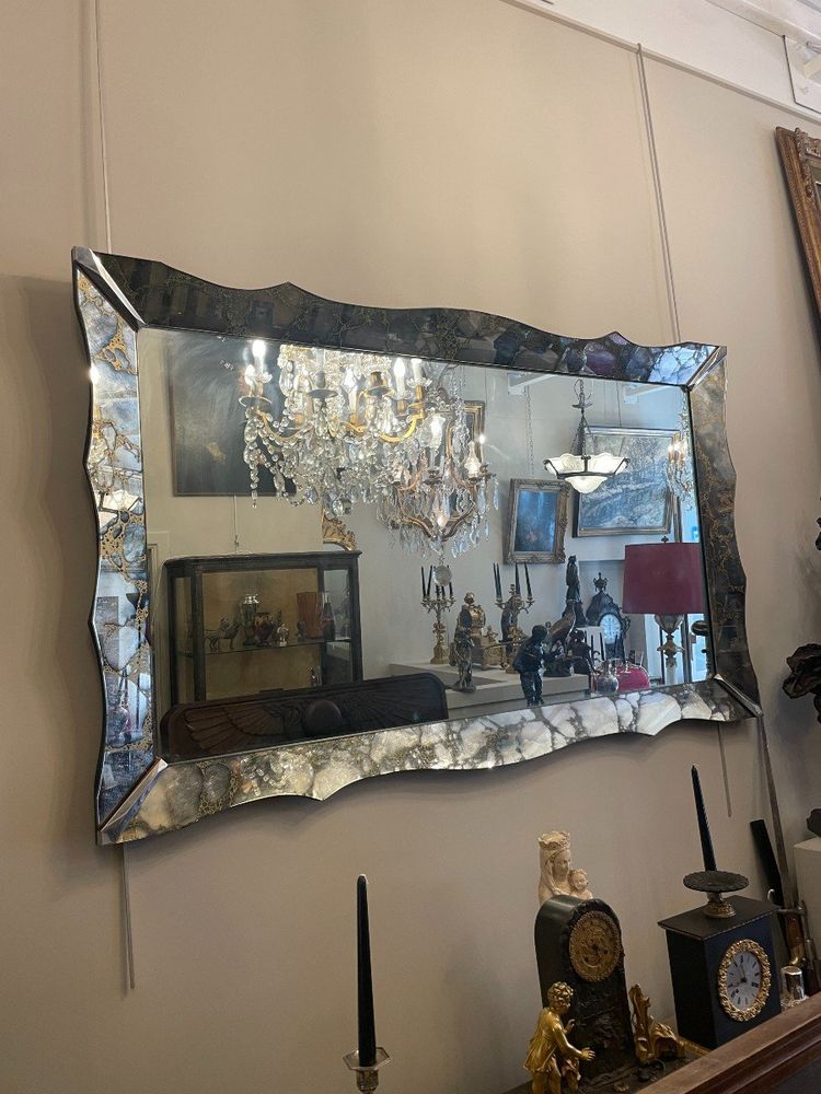 Marbled Mirror Circa 1960