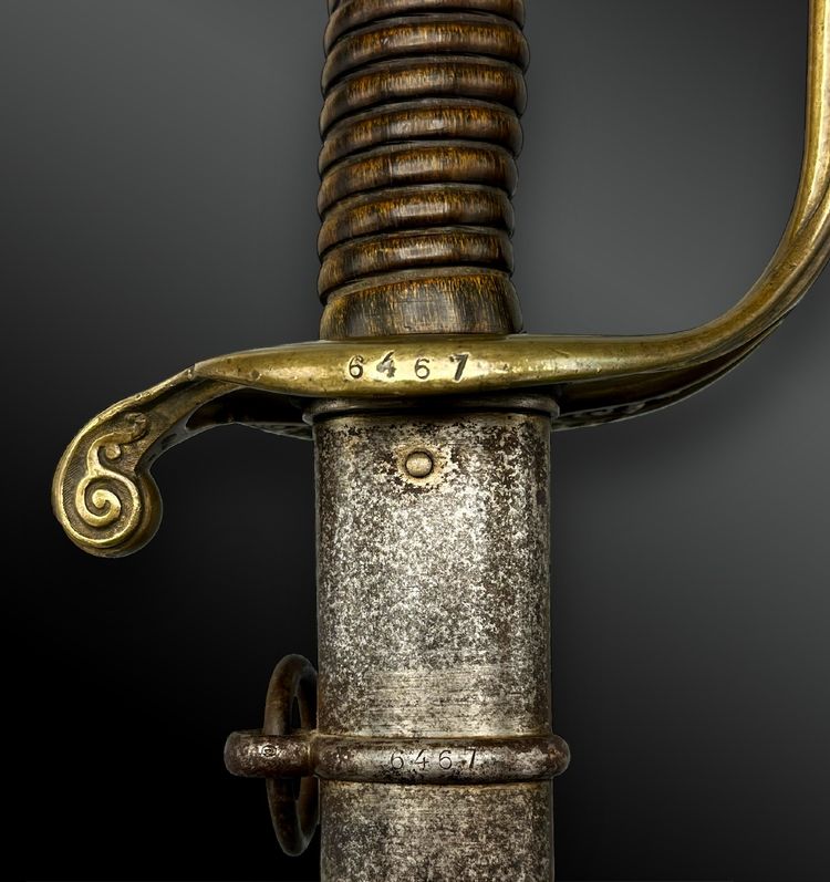 SABRE da ufficiale di fanteria modello 1845 - Francia - 1885 circa
