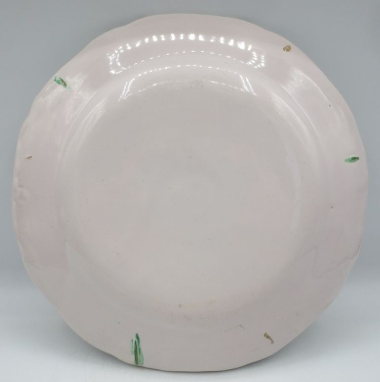 Moustiers plate 18th century.