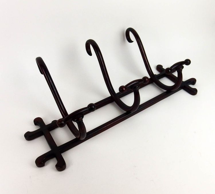 Garderobenständer aus Bugholz von Thonet