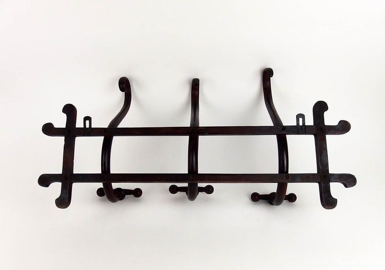 Garderobenständer aus Bugholz von Thonet