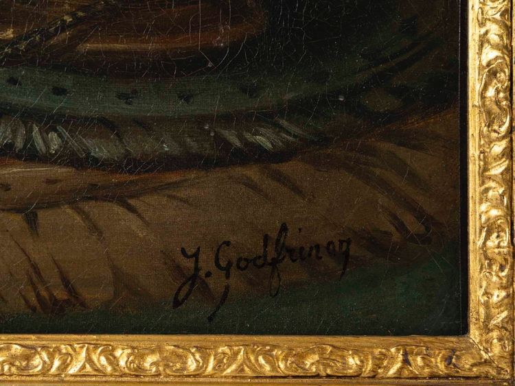 A Pair of Orientalist Paintings, Godfrinoy