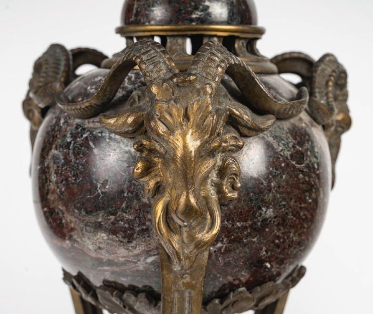 A Pair of Incense Burners, Late 19th Century