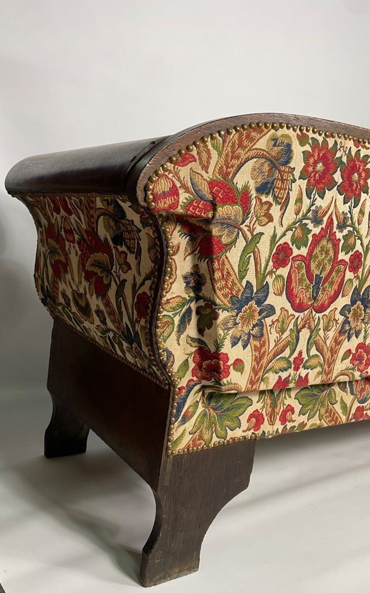 Divano in mogano del periodo Biedermeier 1820 circa