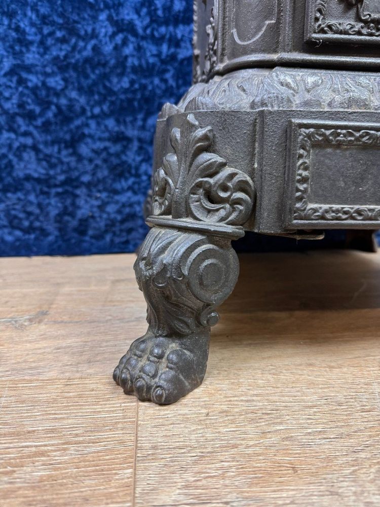 Cast Iron Stove Model Pagode From Varigney In Haute Saône