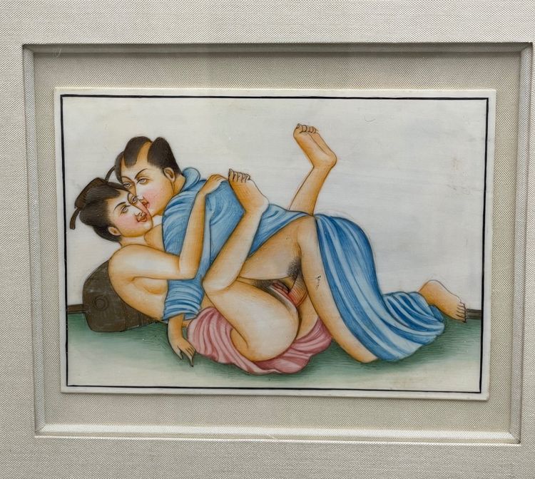 Japanese erotic scenes About 1890